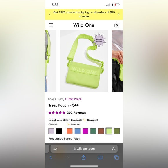 NEW WILD ONE Treat Pouch and Poop Bag Carrier 💩 💚 - Picture 7 of 11